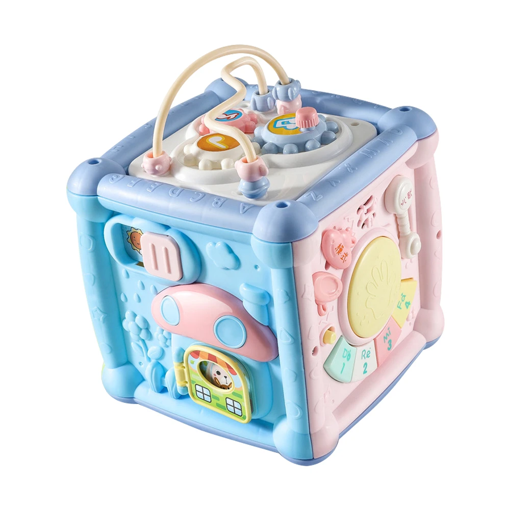 六面盒 安撫音樂燈光玩具 手敲琴六面屋【BEL8612】 JoyBaby