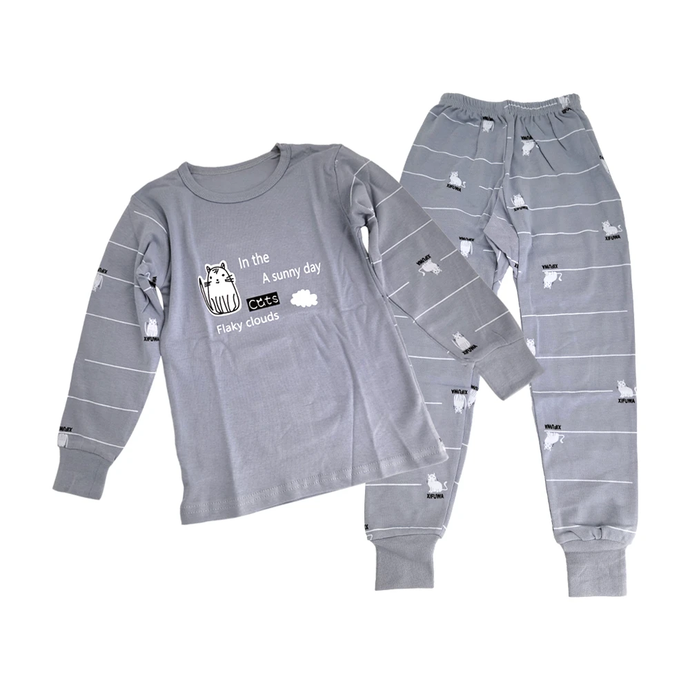 秋冬童裝 純棉長袖上衣+褲子套裝 外出服 居家服 兒童睡衣【MJ312】JoyBaby
