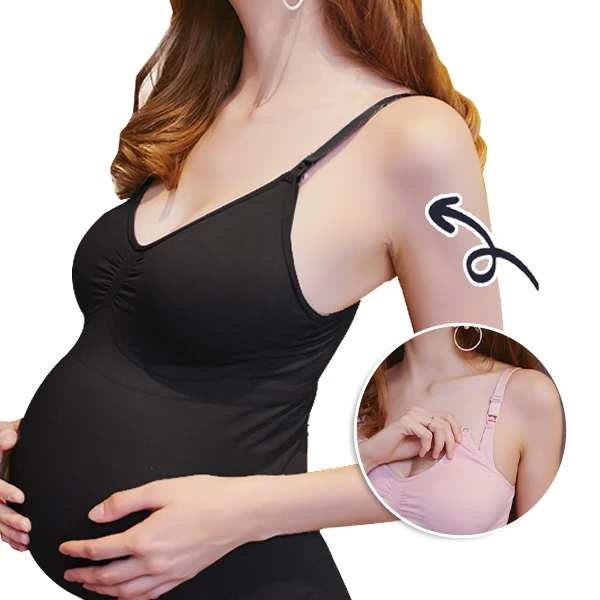 哺乳內衣 孕婦內衣裙 莫代爾一件式吊帶無袖餵奶衣【BF91020】JoyBaby