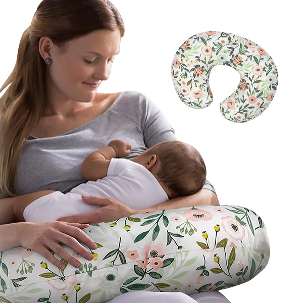 哺乳枕 嬰兒枕 多功能孕婦枕 授乳枕 枕芯枕套可拆卸【CA4670】JoyBaby