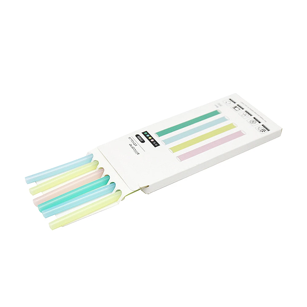 1盒6入-矽膠吸管 寶寶水杯吸管 可剪可消毒環保吸管【CU969】JoyBaby