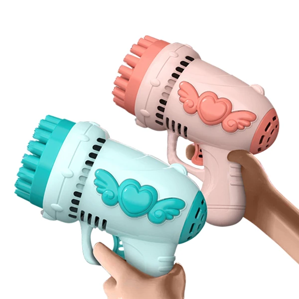 泡泡槍 32孔加特林泡泡機 電動泡泡槍 戶外玩具【RYB889】JoyBaby