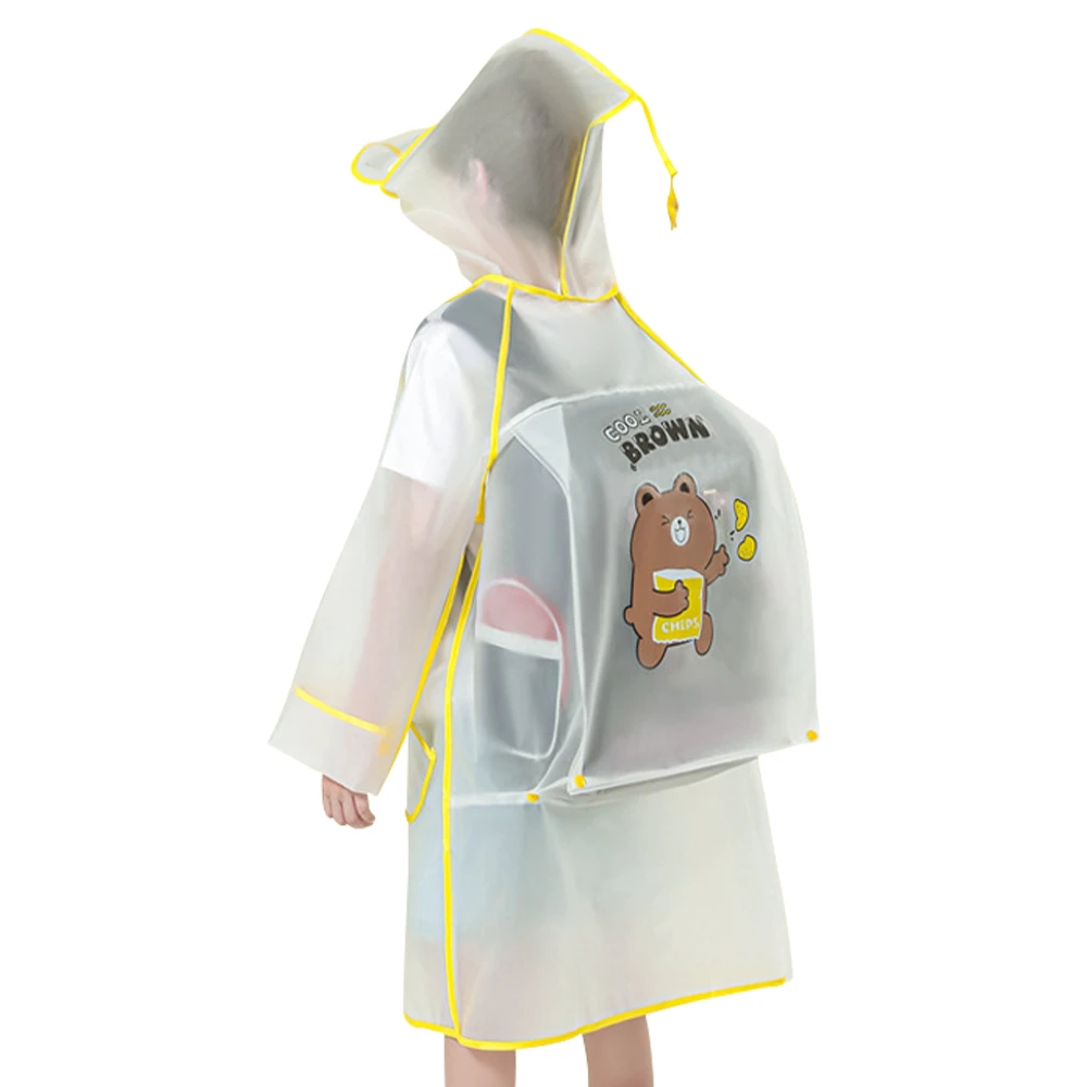 兒童雨衣 立體造型加大帽簷加大書包位 幼兒園雨衣【RH7662】JoyBaby