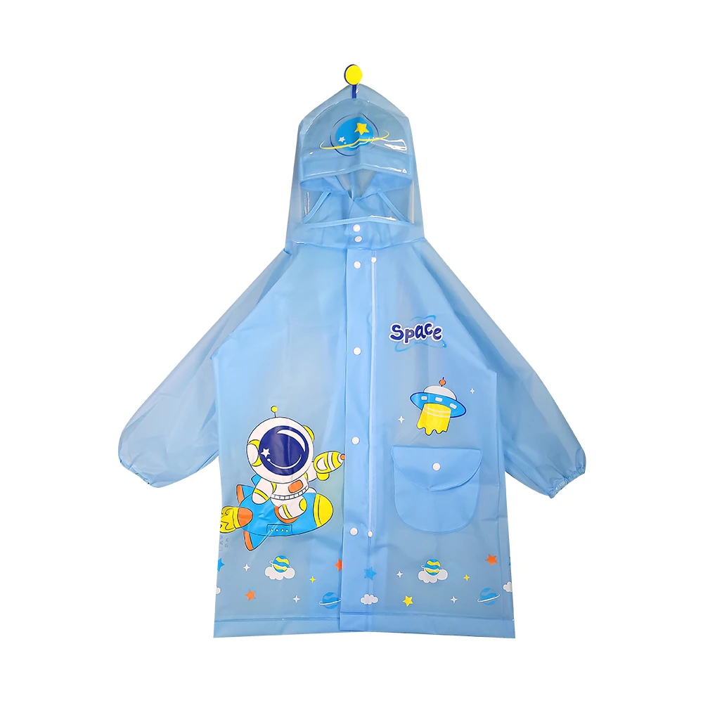 兒童雨衣 立體造型加大帽簷加大書包位 幼兒園雨衣 輕便雨衣【RH765】JoyBaby