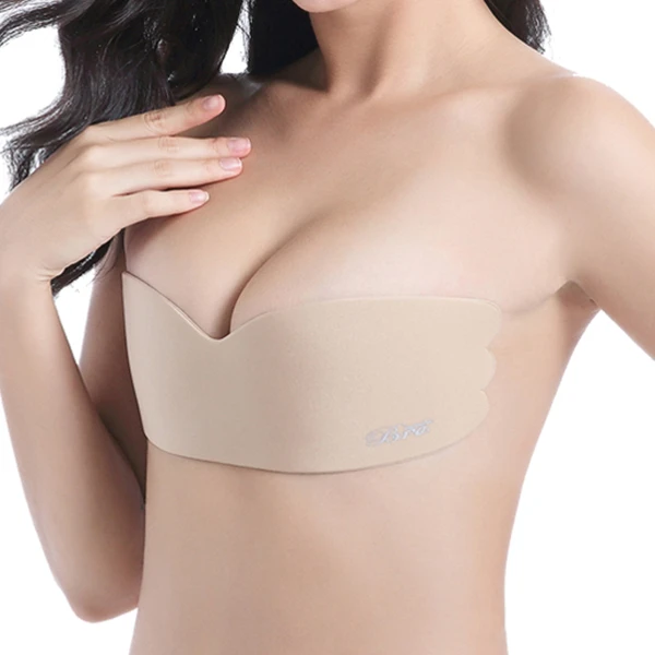 一片式矽膠胸貼 無肩帶隱形內衣 胸貼 乳貼 防走光貼【IBR8113】JoyBaby