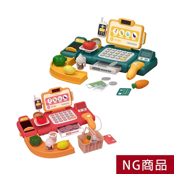 ▲NG特惠商品▼智能識別 音樂計算機 仿真收銀機玩具 扮家家酒 超市購物玩具 角色扮演【NGPT888】JoyBaby