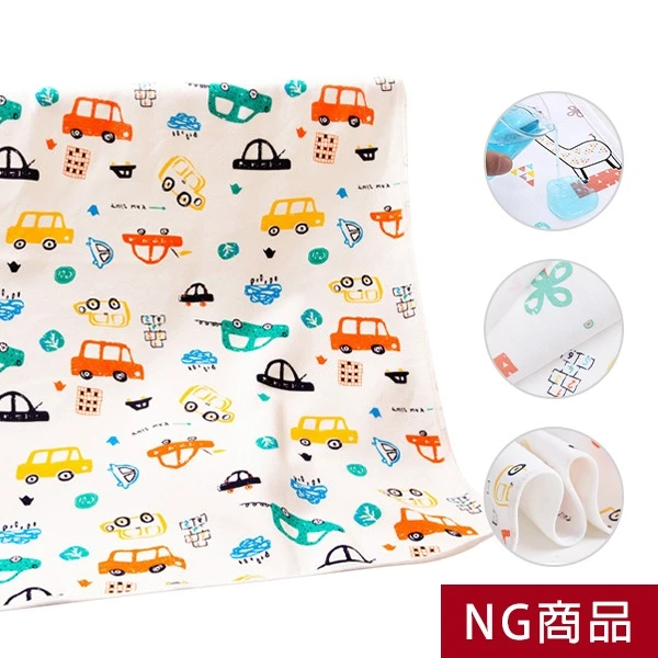 ▲NG特惠商品▼隔尿墊 防尿墊 印花透氣三層防水新生兒寶寶尿布墊 防尿床墊 生理墊 看護墊【NGB92135】JoyBaby