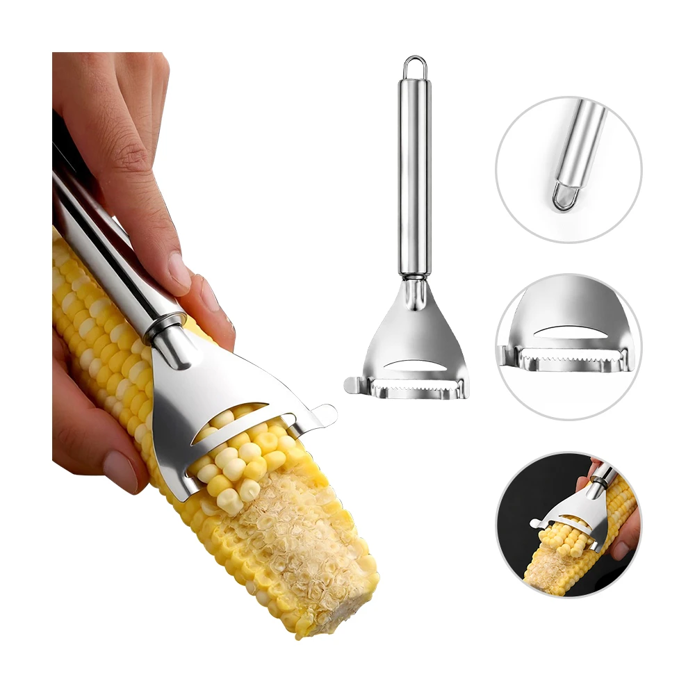 剝玉米神器 玉米剝粒器 削玉米刀 玉米刨刀 居家 露營 烘焙 廚房適用【AX4072】JoyBaby