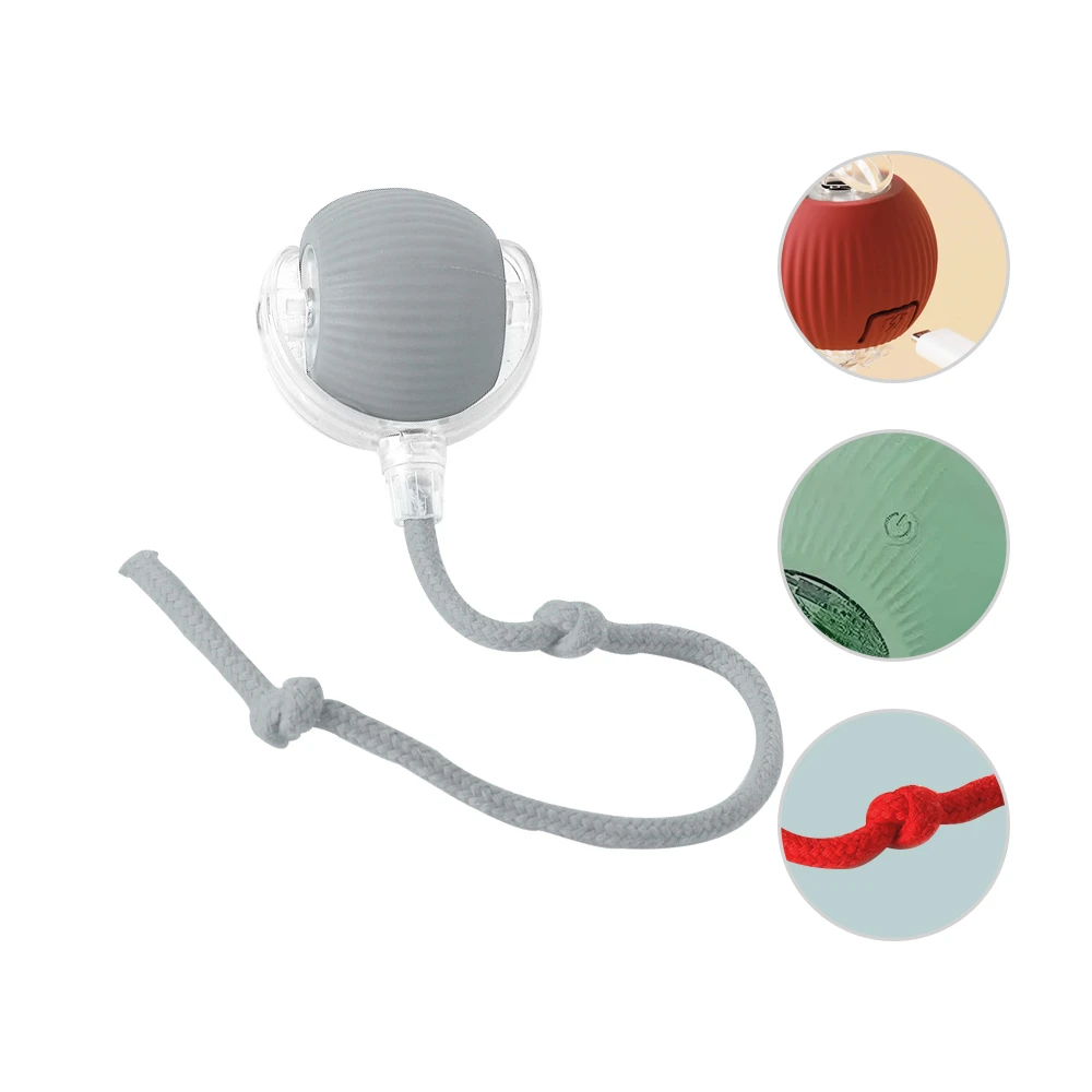 寵物電動球 智能滾動自動逗貓球 寵物解悶玩具 充電款 寵物玩具 玩具球【KN02675】JoyBaby