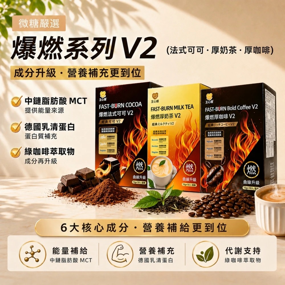 護森家 -爆燃厚奶茶 V2 (15g*10入/盒)