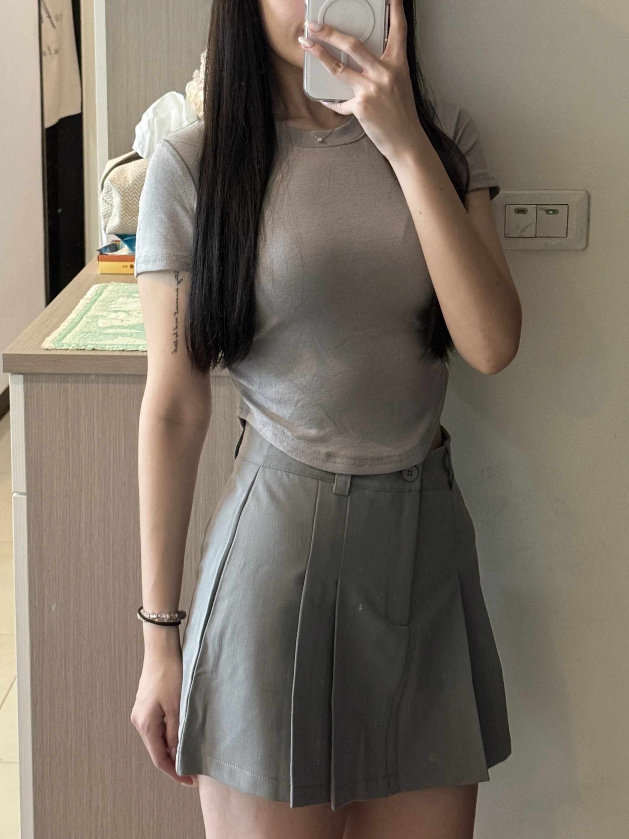 SH自訂春版百褶裙(偏大)