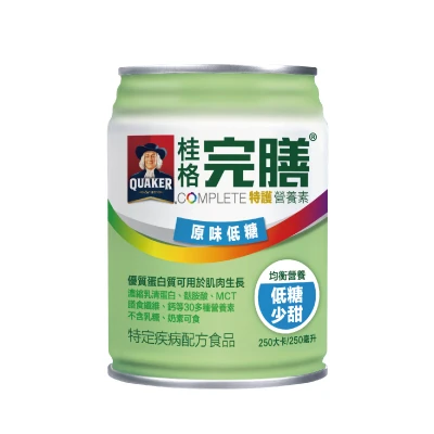 桂格完膳營養素 特護均衡 低糖 無糖 (1箱=24瓶)