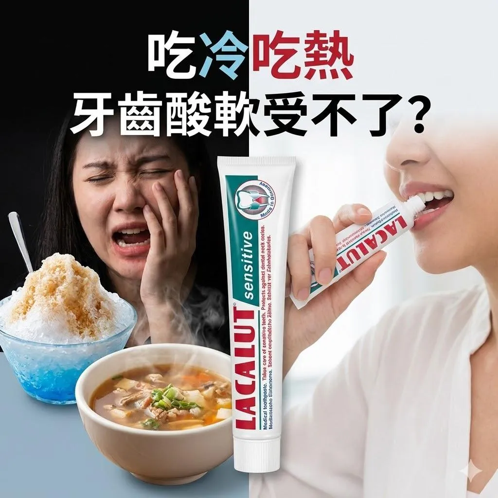 德國 樂固特 牙膏 LACALUT ｜抗敏牙膏 牙齦強化牙膏｜75ml