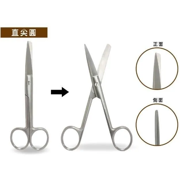 e-CARE醫康 不鏽鋼 多功能剪刀 14cm｜手術剪刀 醫療剪刀 食物剪｜