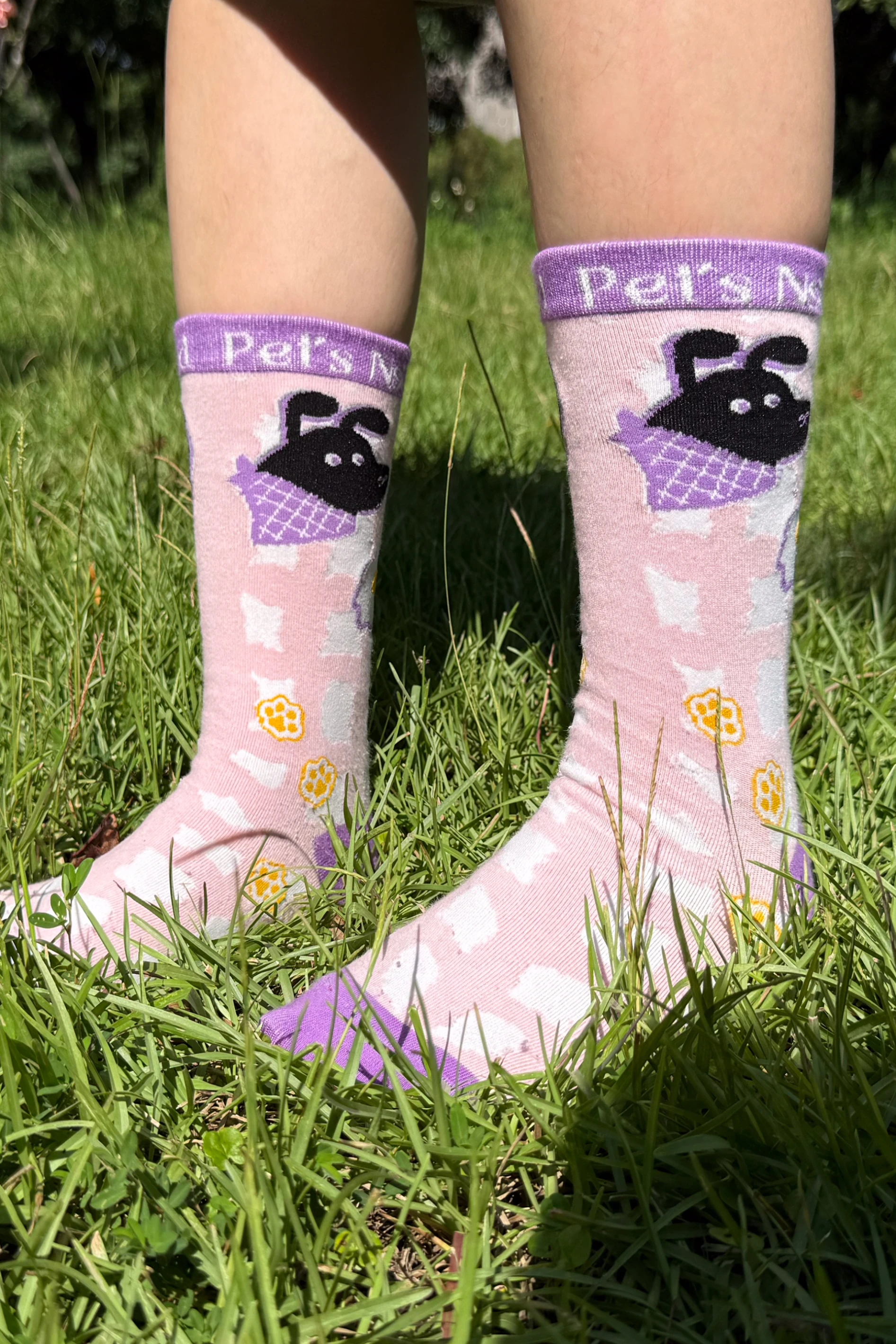 【霈尼 Pet’s Need】陪襪走走原創襪-毛毛派對