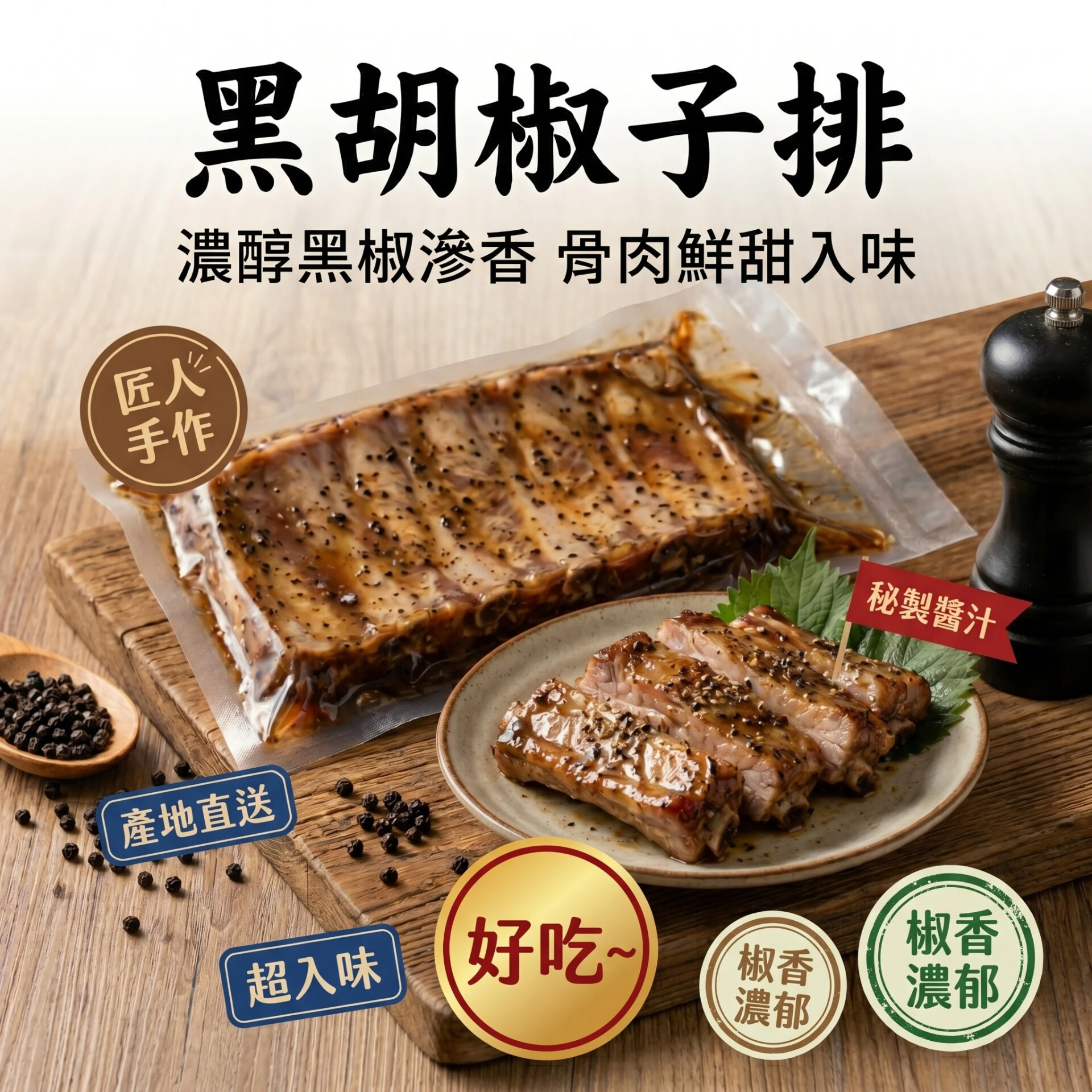 黑胡椒子排 董懂好物