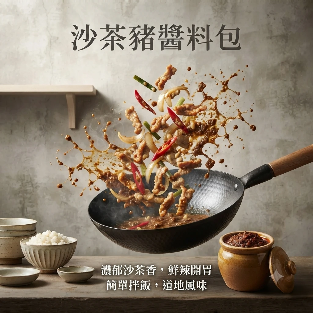 沙茶豬醬料包