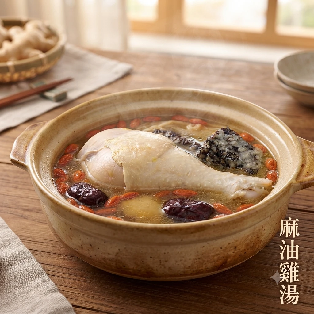 麻油雞湯