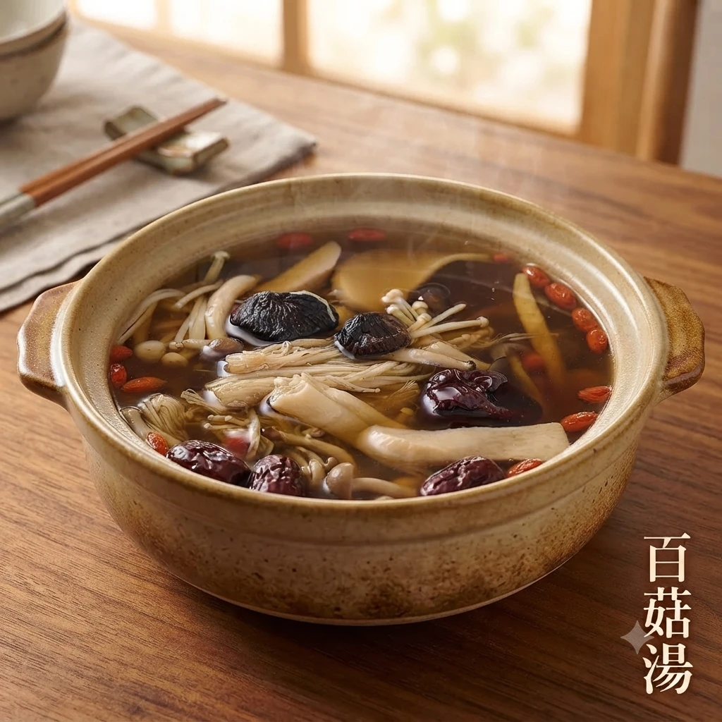 百菇湯