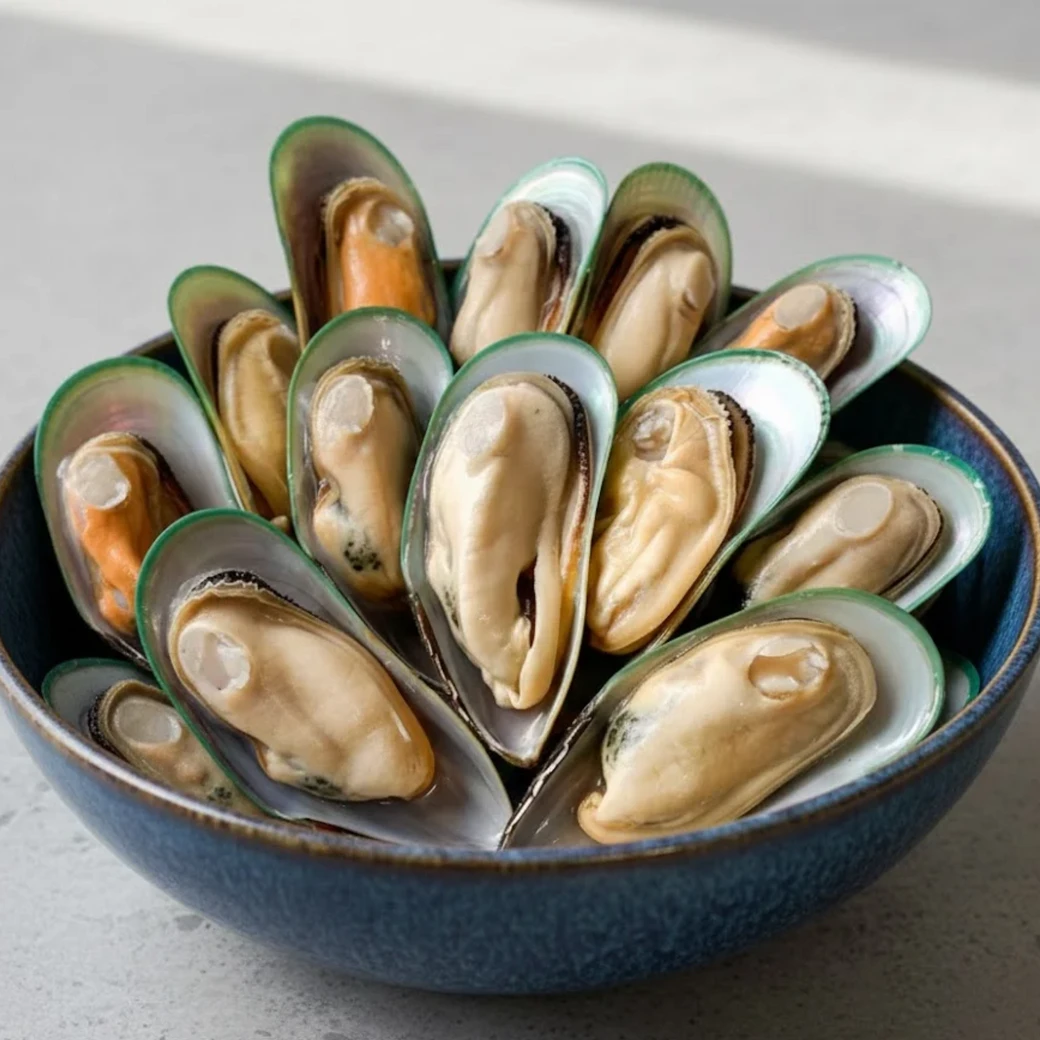 紐西蘭特選半殼淡菜 M(800g/盒)