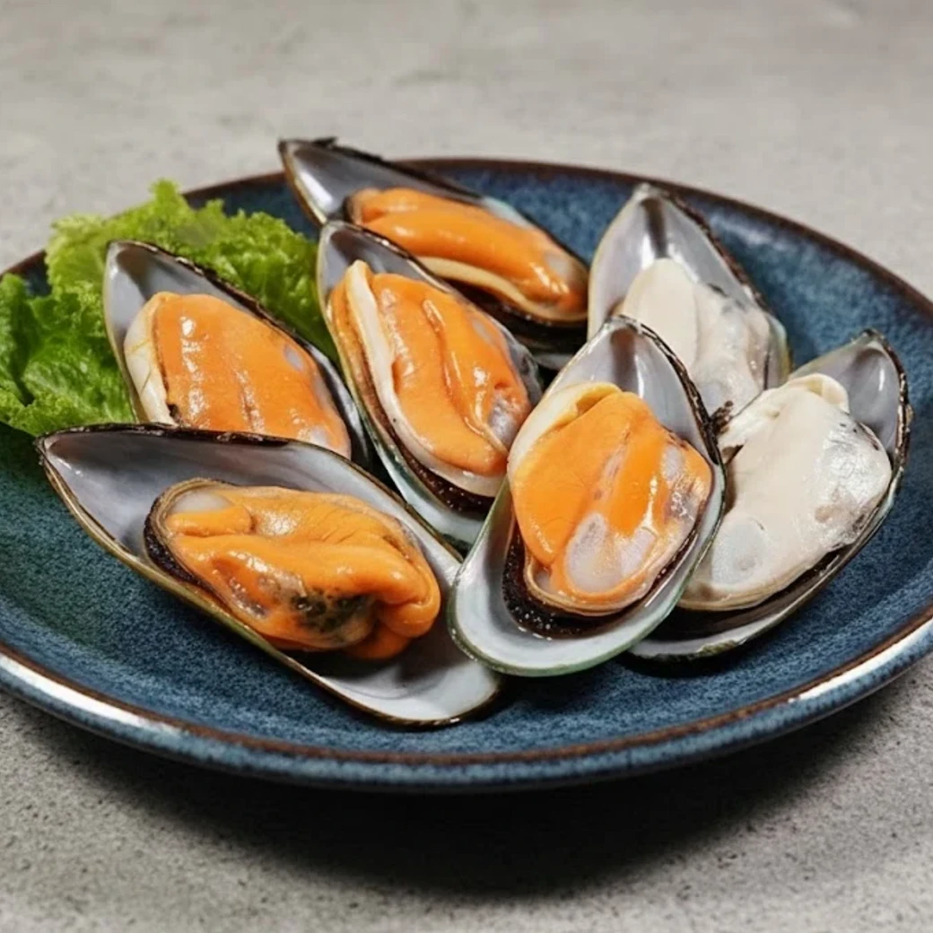 紐西蘭特選半殼淡菜 M(800g/盒)
