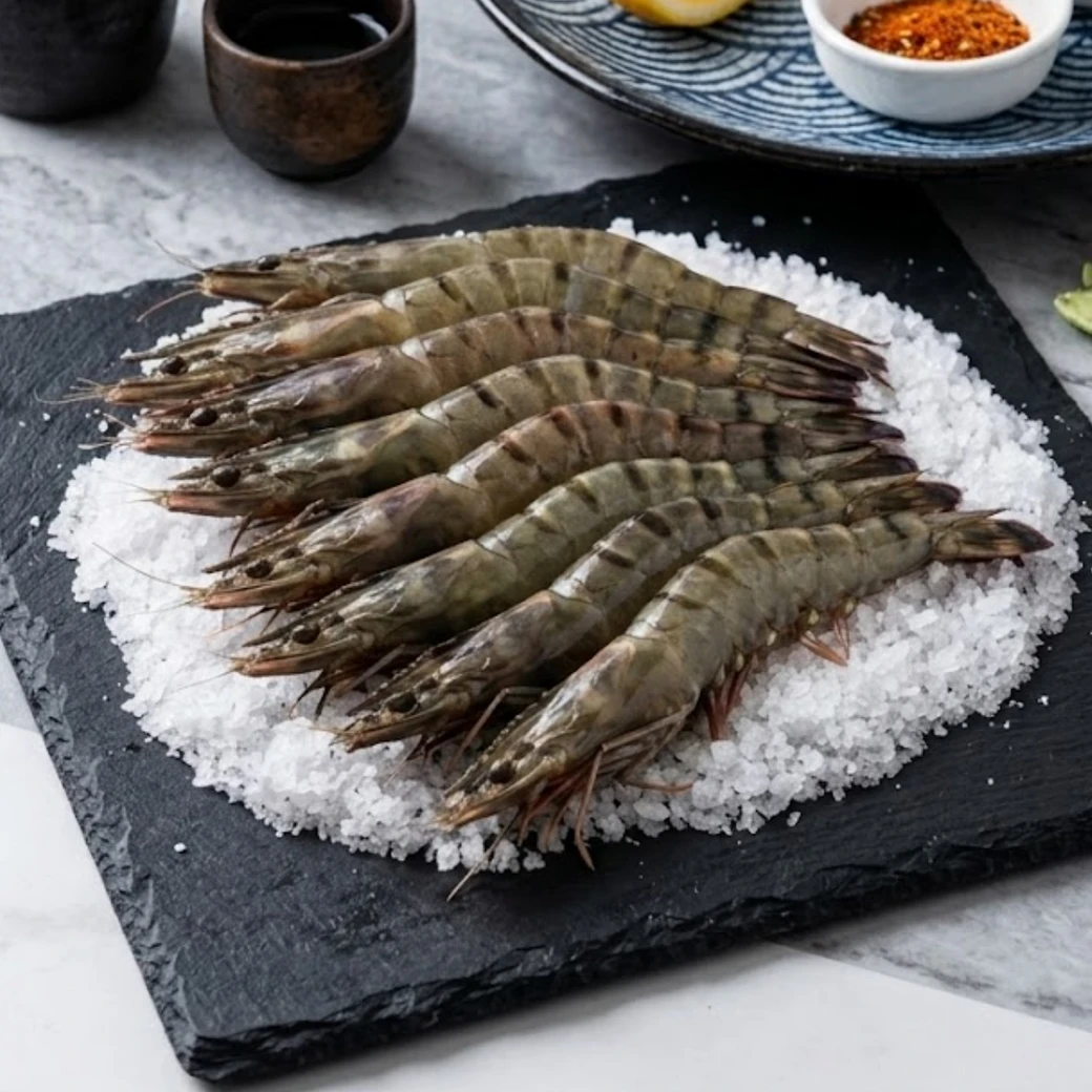 特級活凍草蝦10P│400g