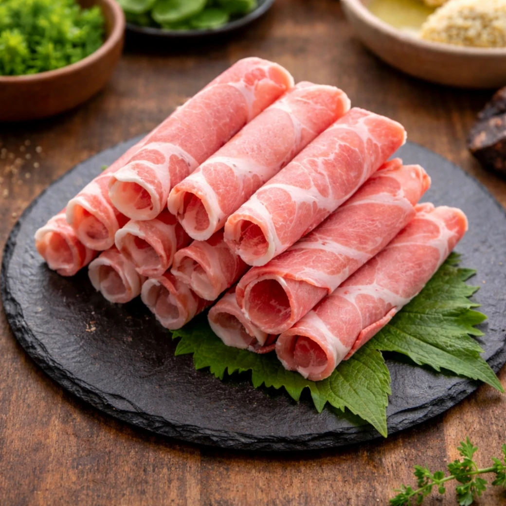 【台灣】豬梅花火鍋肉片/500g