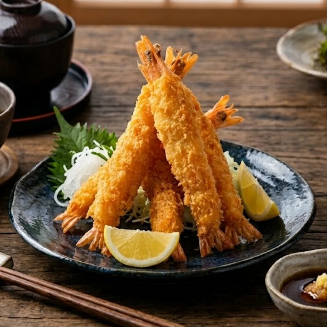 日式天婦羅炸蝦