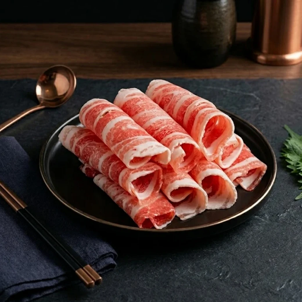 【台灣】豬五花火鍋肉片/500g