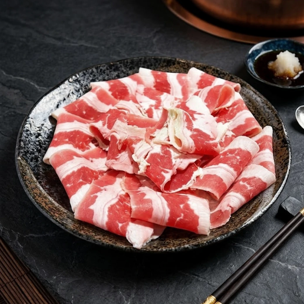 牛五花火鍋肉片/500g