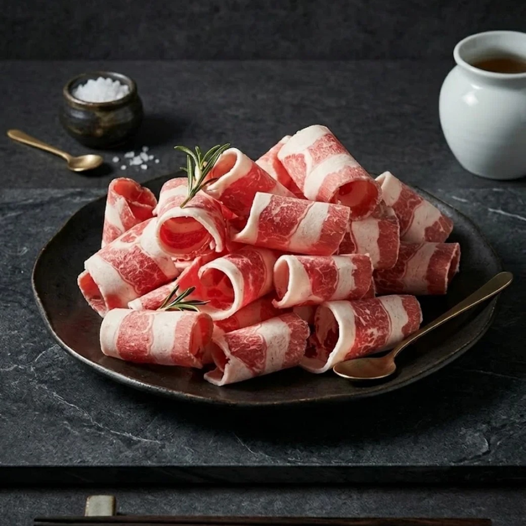 牛五花火鍋肉片/500g