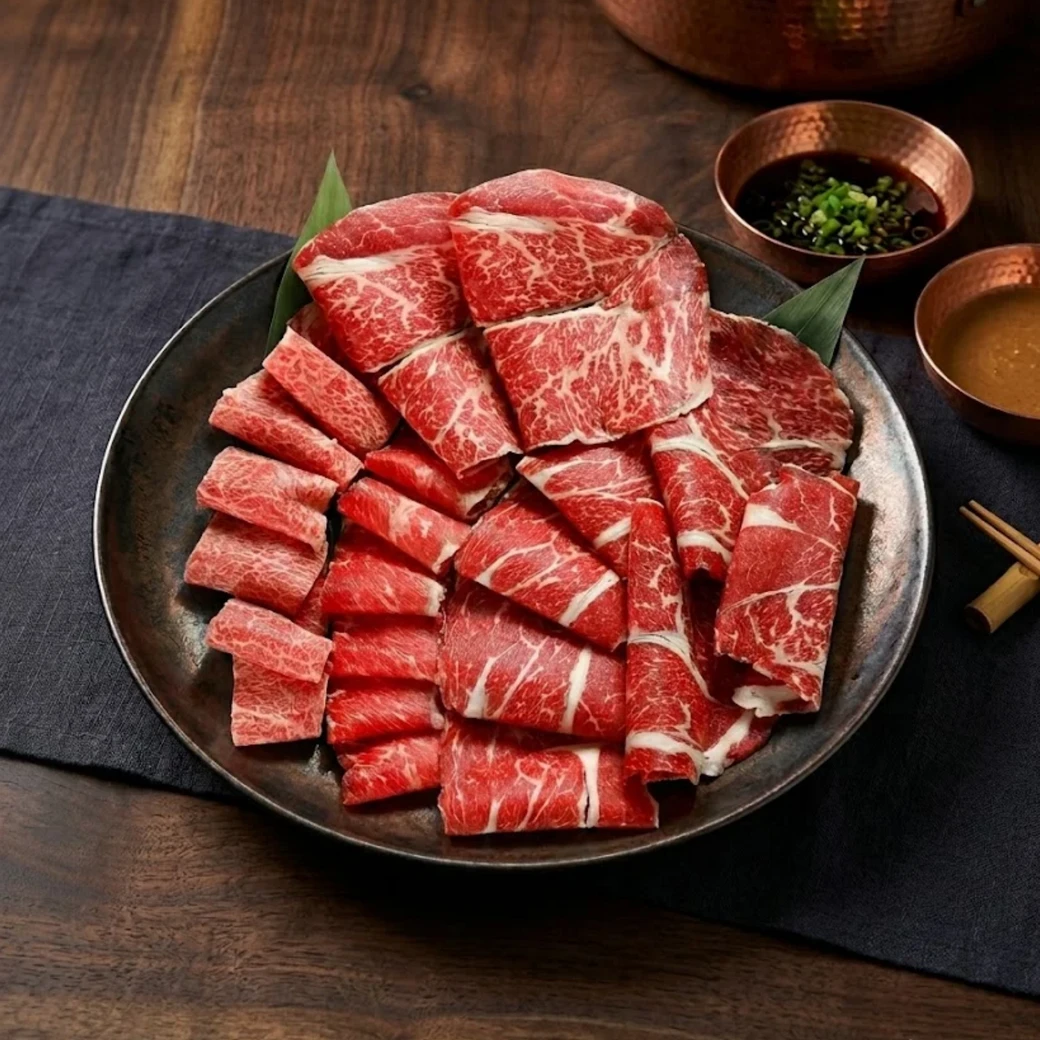 美國原切板腱火鍋肉片(Choice)/500g