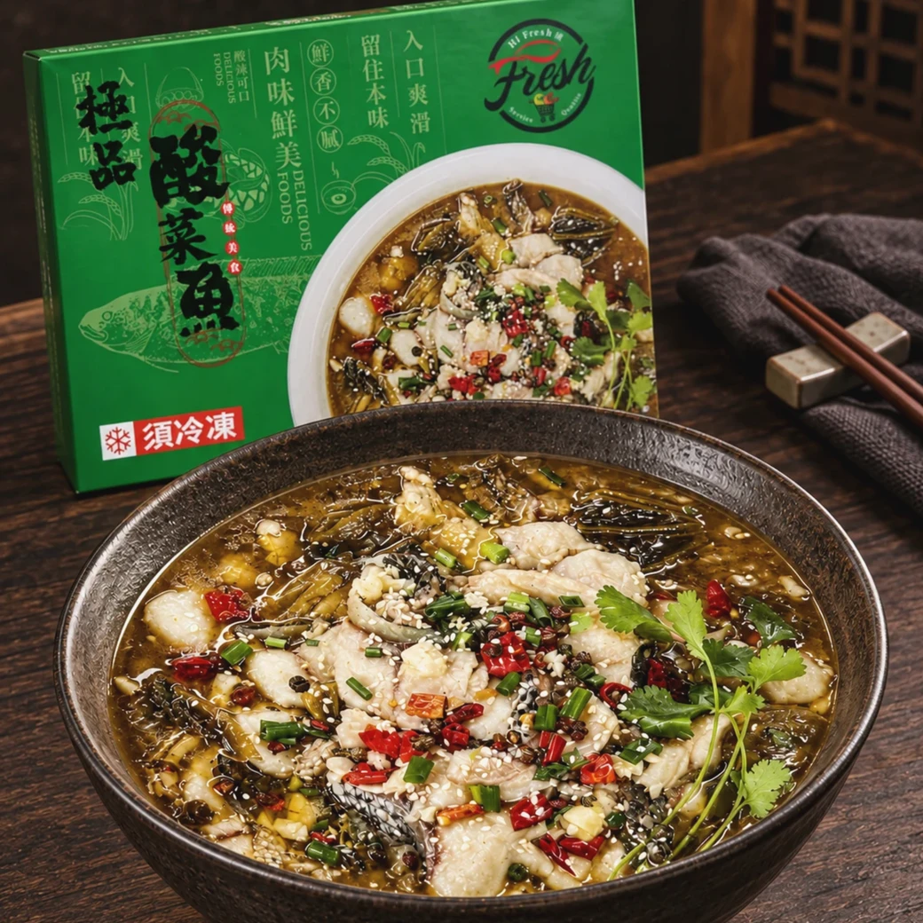極品酸菜魚雙倍澎湃組（3-5人份）