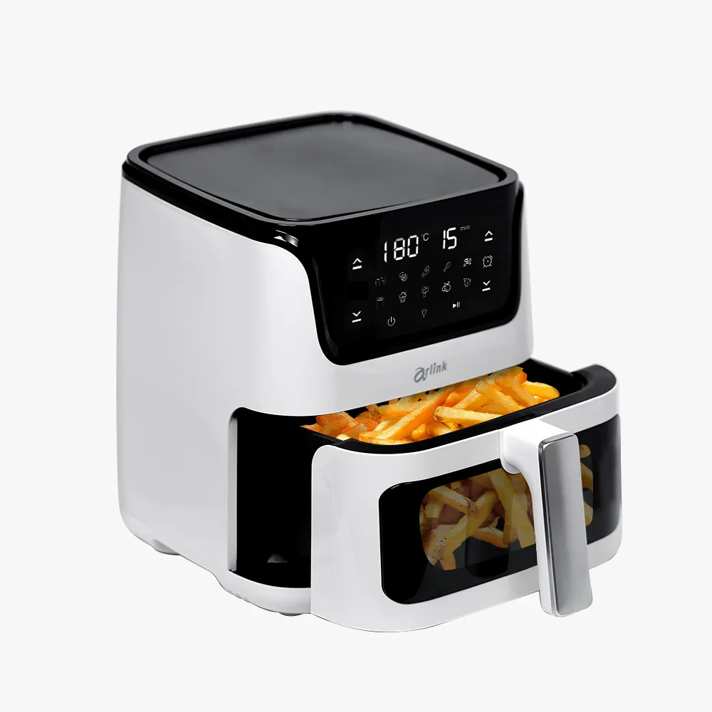 黑白大廚 液晶觸控 6L透視氣炸鍋 AF-808