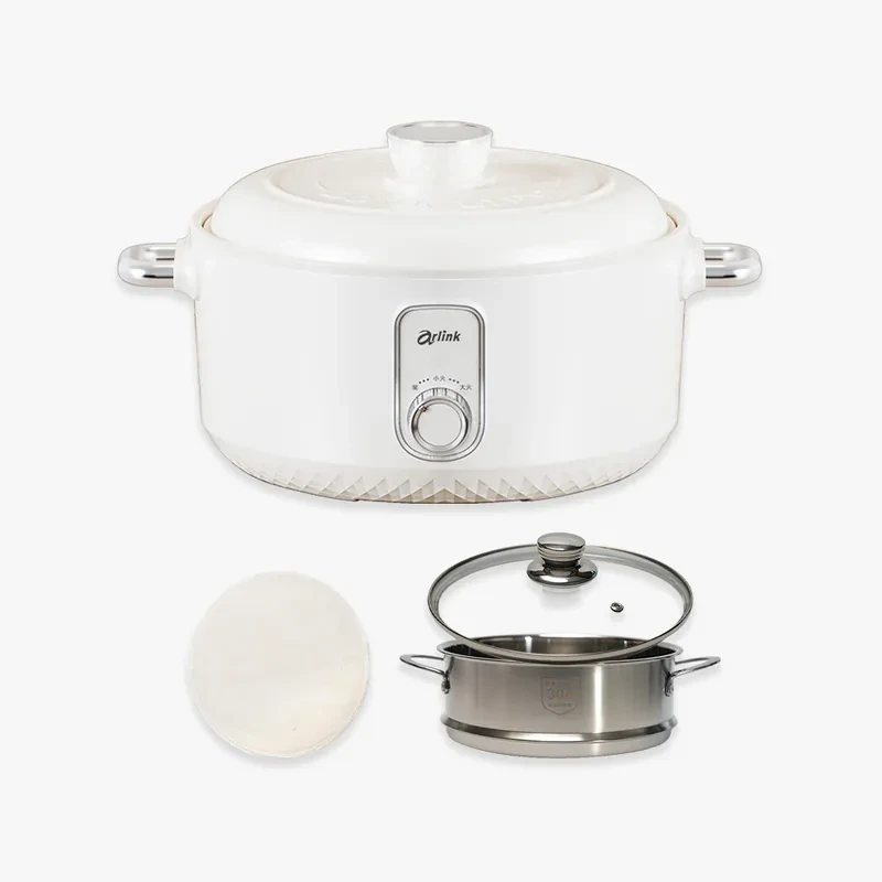 【極能煮】2.5L多功能陶瓷快煮美食鍋 EC-238（電火鍋/料理鍋/快煮鍋)