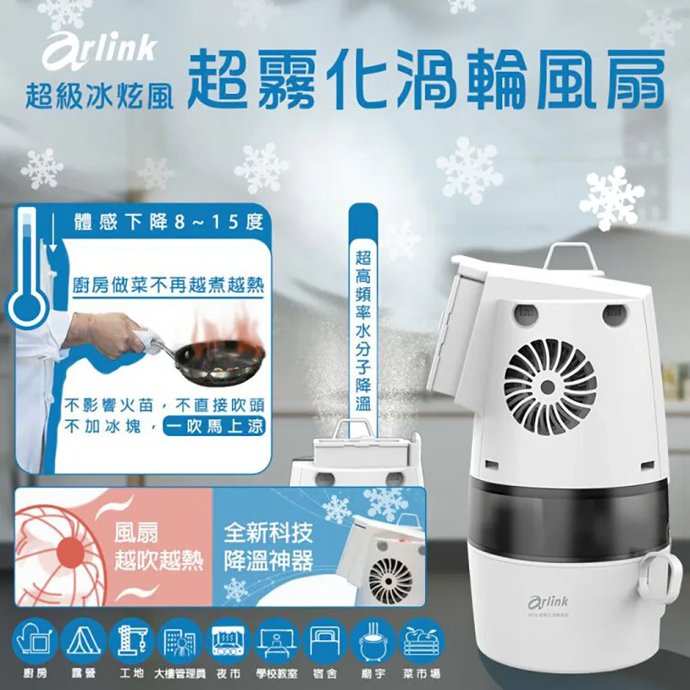 冰炫風 渦輪水冷霧化器 AF58