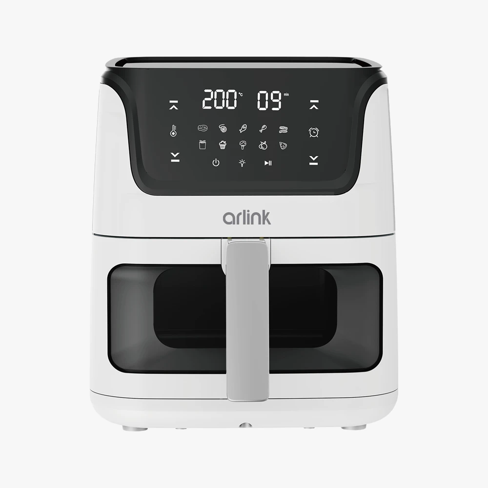 黑白大廚 液晶觸控 6L透視氣炸鍋 AF-808