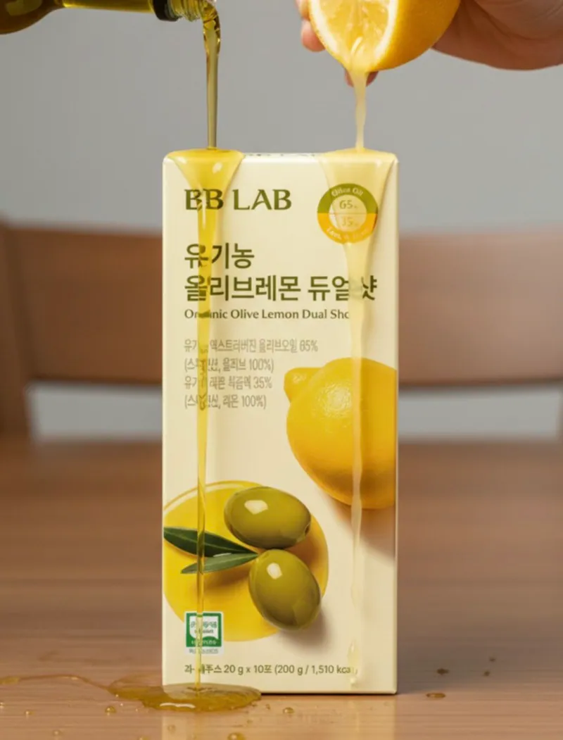 BB Lab korea lemon dual 檸檬橄欖油機能飲 20g*10