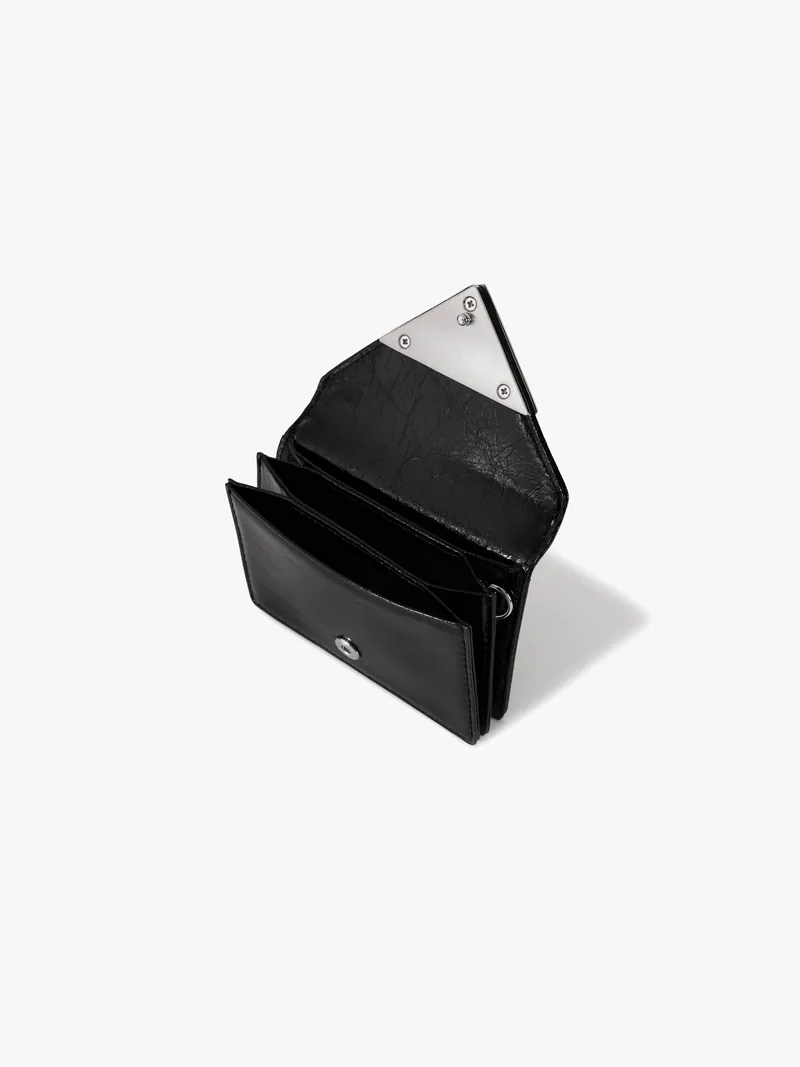 FENNEC CRINKLE TRIANGLE ACCORDION POCKET 三角鐵牌 卡夾