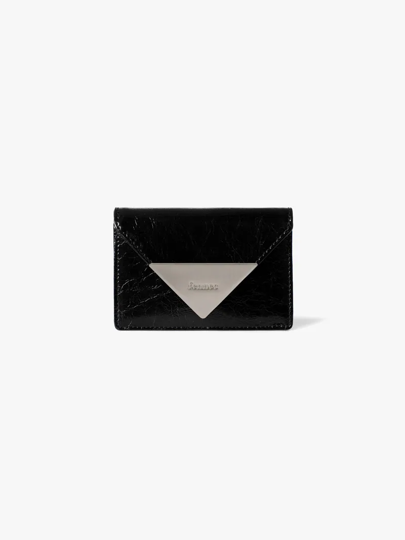 FENNEC CRINKLE TRIANGLE ACCORDION POCKET 三角鐵牌 卡夾