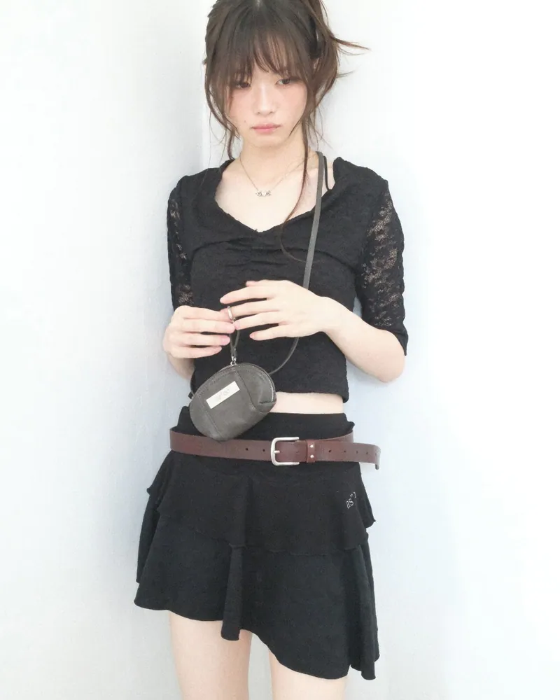 as’’on ason  COY POUCH BAG 收納小包 斜跨小包 三色