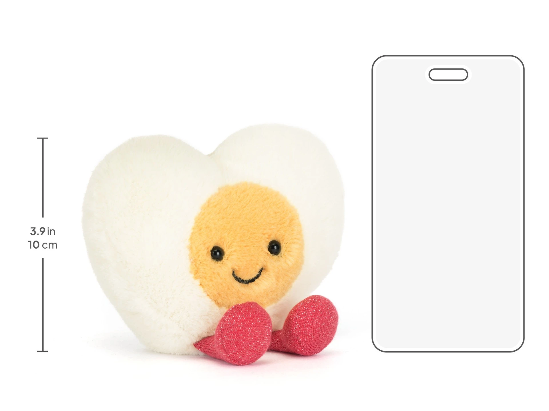 Jellycat Jelly cat  Amuseables Heart Boiled Egg 愛心水煮蛋