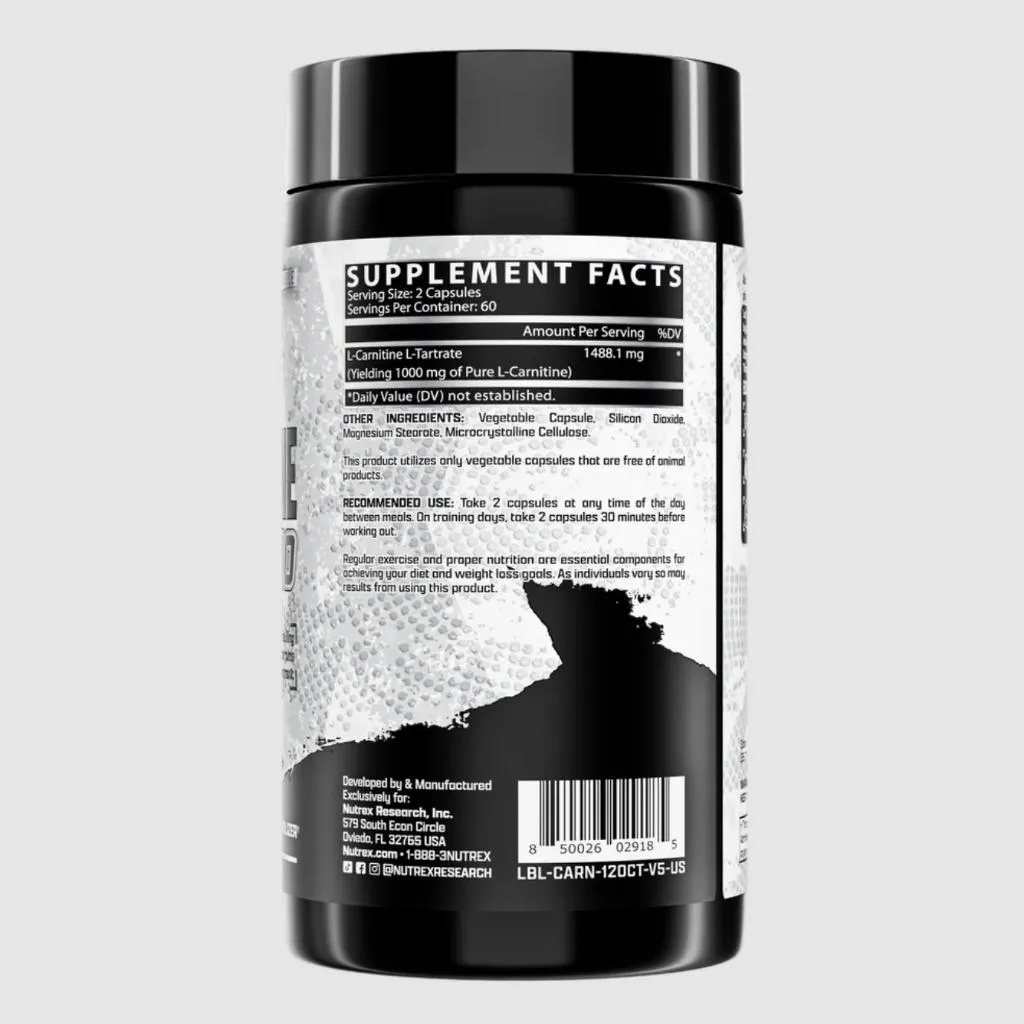 (現貨) Nutrex Lipo-6 Carnitine 1000 左旋肉鹼 卡尼丁 肉鹼