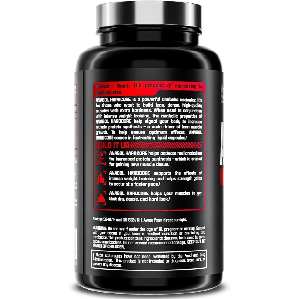 (現貨) Nutrex Anabol Hardcore 增肌 60顆裝 代購