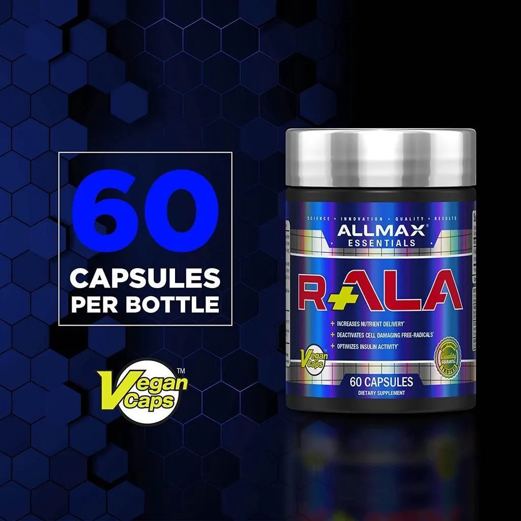 (現貨) ALLMAX R+ALA 60顆 右旋 高吸收 蛋白質 合成 吸收 代購