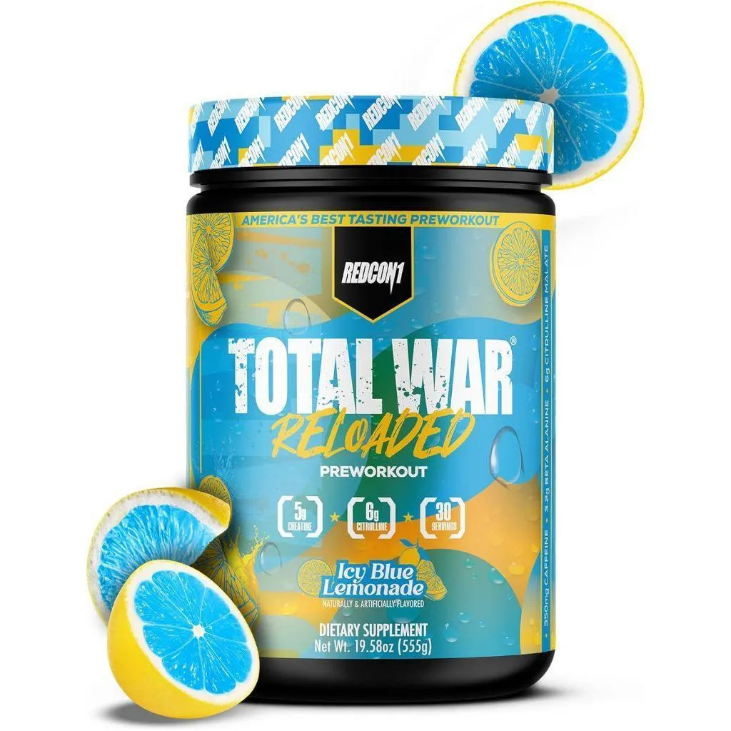 (現貨) RedCon1 Total War Reloaded 肌酸 一氧化氮 訓練前 PRE WORKOUT 代購