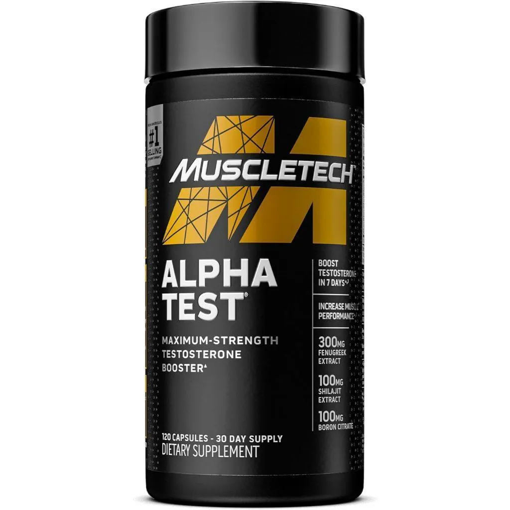(現貨) MuscleTech Pro Series Alpha Test 男性配方
