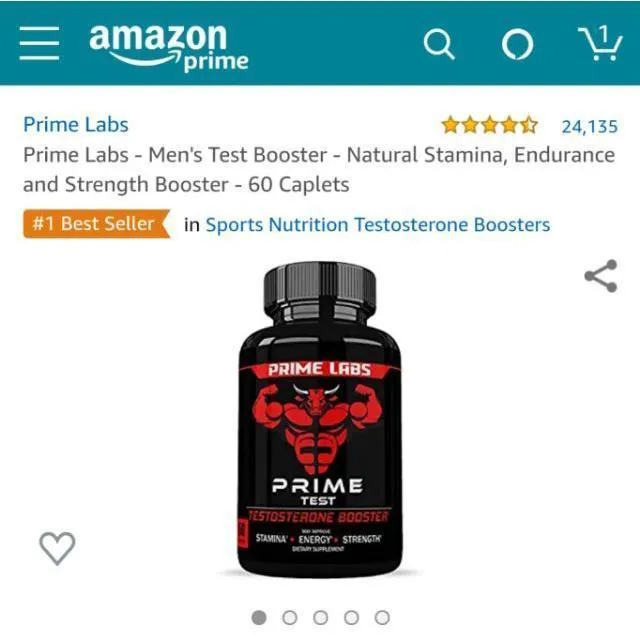 (現貨) 美國熱銷 Prime Labs Prime Test 肌肉 代購