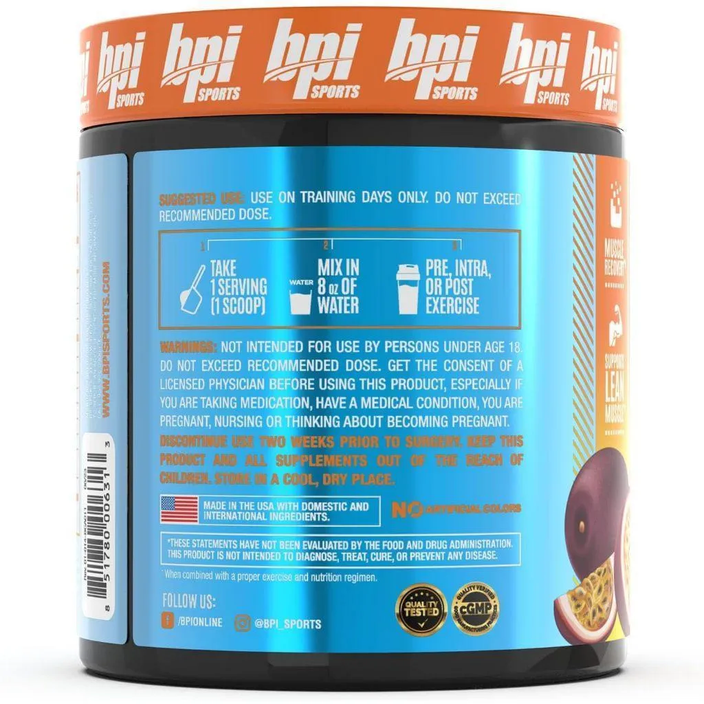 (現貨) BCAA BPI Sports CLA 綜合胺基酸 支鏈胺基酸  300g 30份 代購