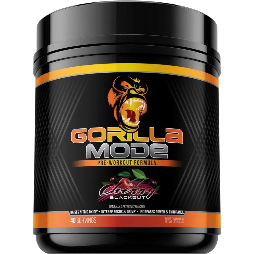 (現貨) 進階版 美國熱銷 大猩猩 Gorilla Mode Pre Workout 一氧化氮 訓練前